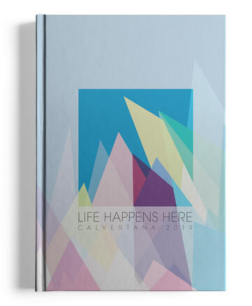 Life Happens Here Yearbook Cover