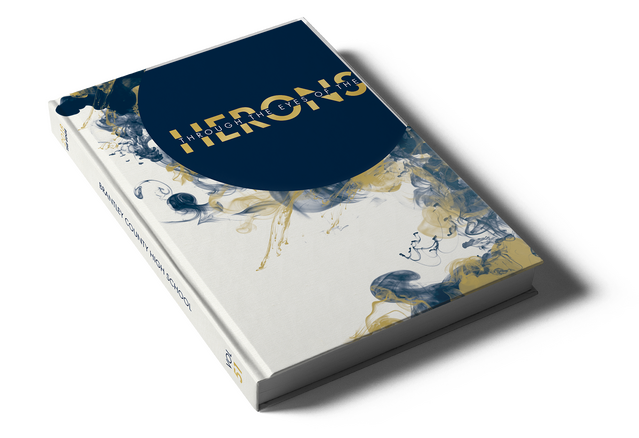 Through the Eyes of the Herons Yearbook Cover